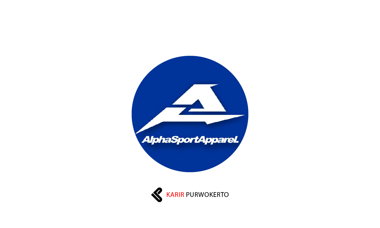 Lowongan Kerja Alpha Sport Apparel