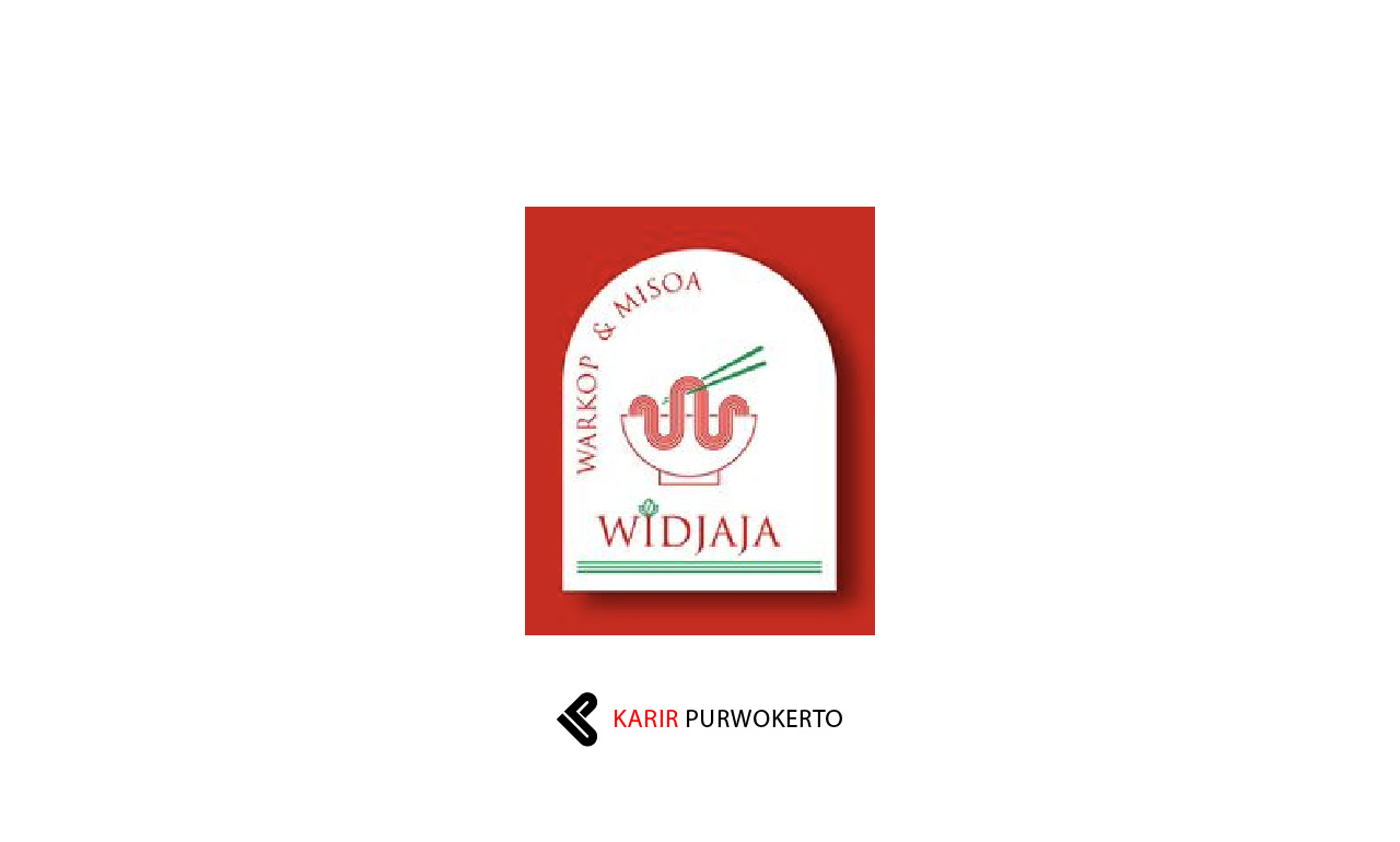 Lowongan Kerja Warkop & Misoa Widjaja
