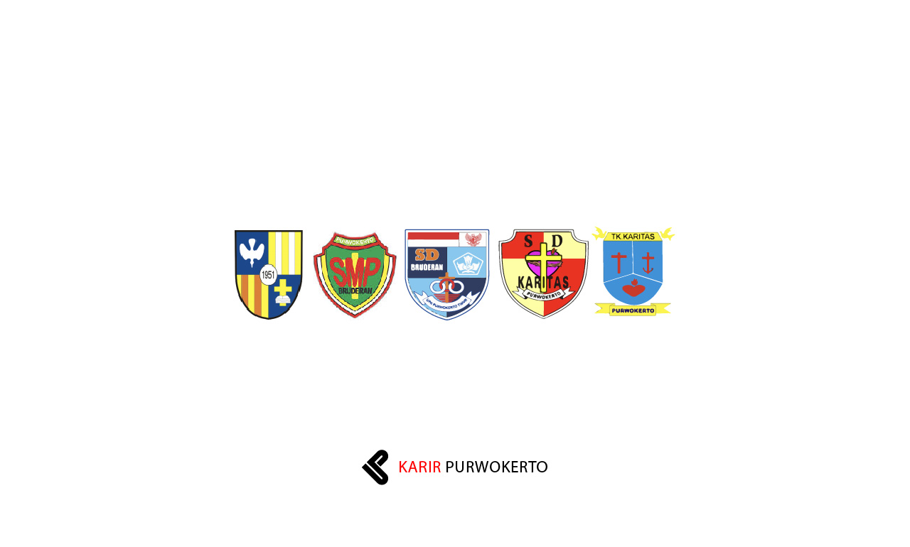 Lowongan Kerja Sekolah Bruderan Karitas Terintegrasi Purwokerto