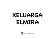 Lowongan Kerja Keluarga Elmira