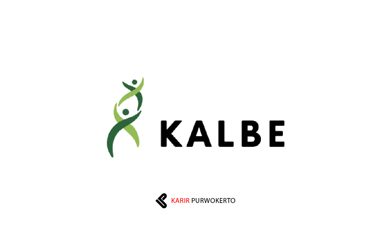 Lowongan Kerja PT Kalbe Farma Tbk (SBU Ethical)